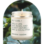 Self Care (Mint & Eucalyptus) Candle
