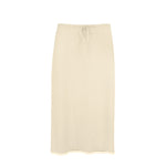 CRINKLE CREAM SKIRT - By Baano