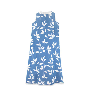 BLUE /WHT  FLORAL JUMPER