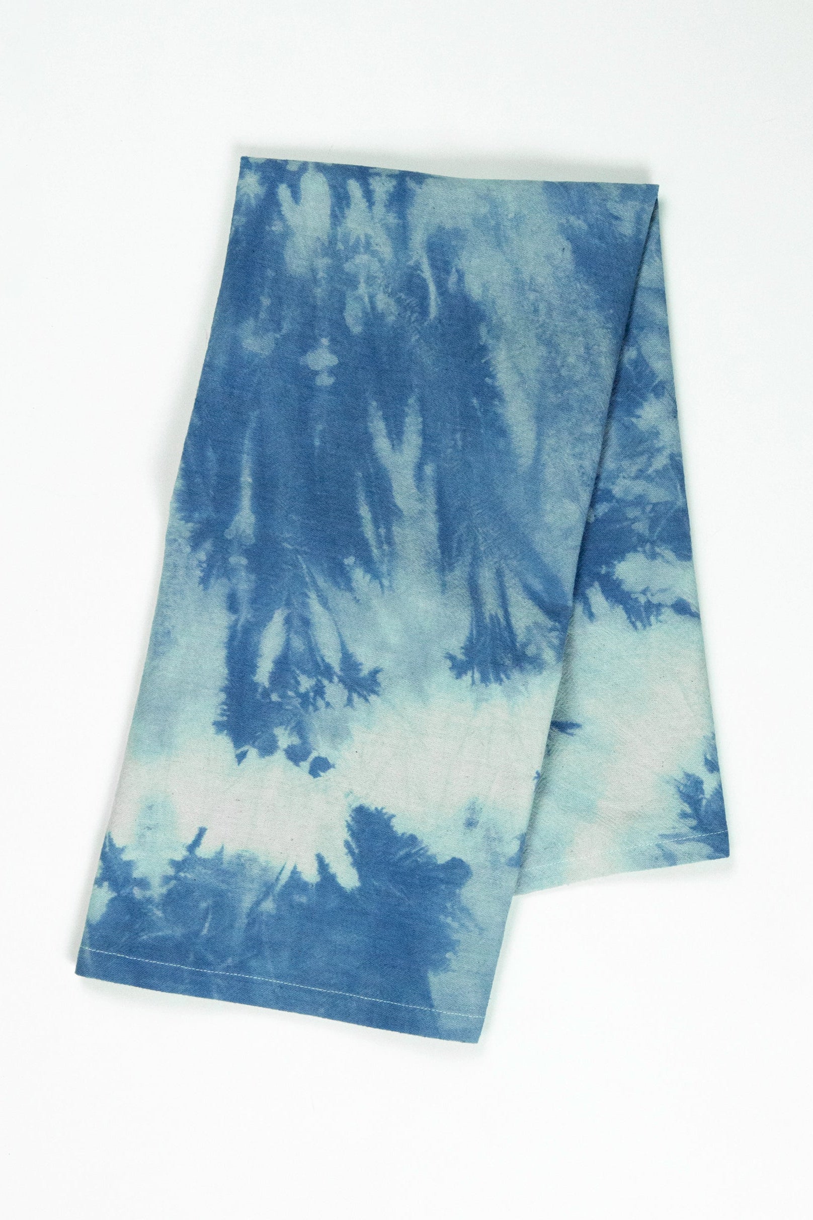 Indigo Shibori Towel