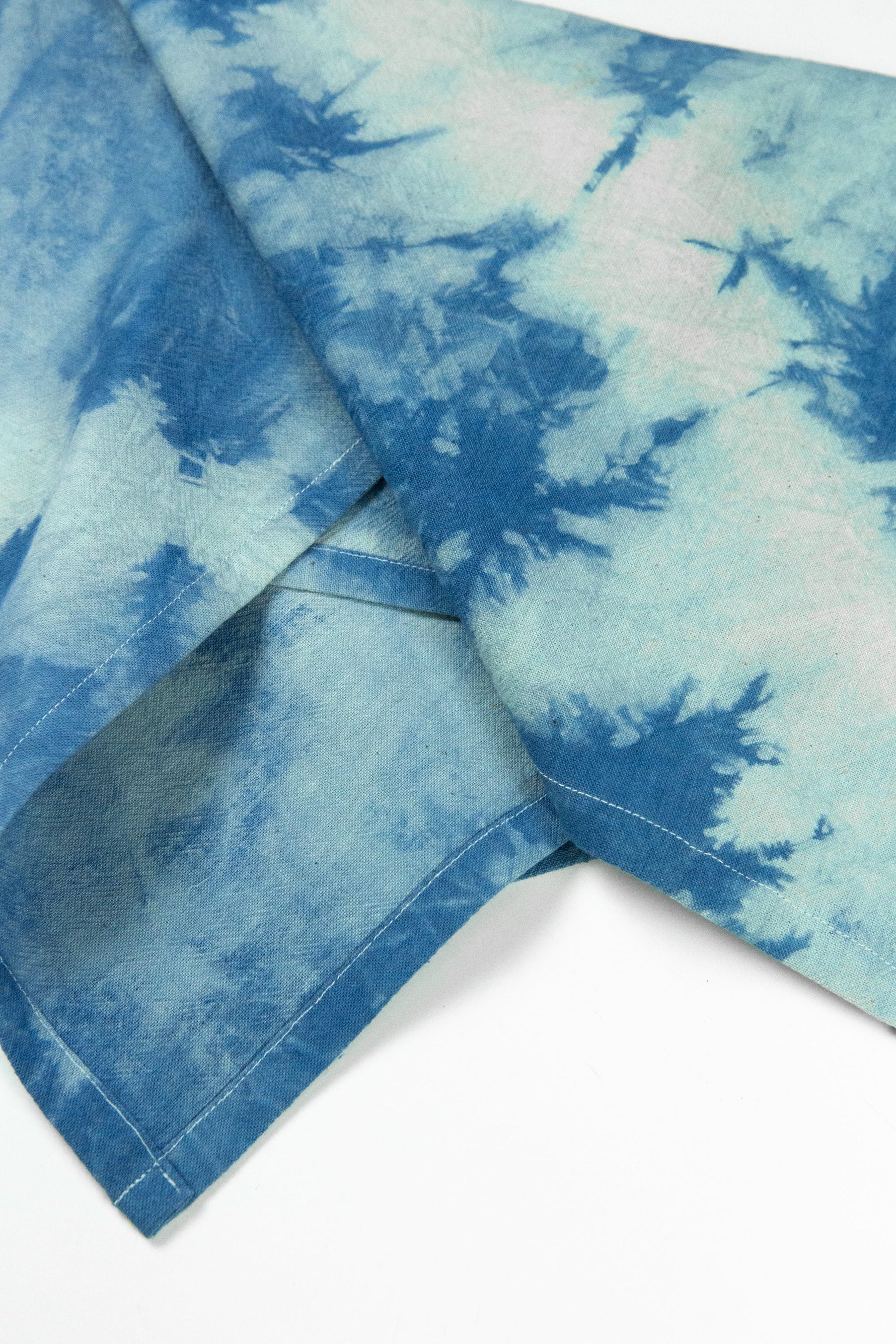 Indigo Shibori Towel