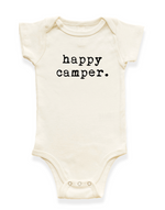 Happy Camper Organic Baby Bodysuit - By Baano