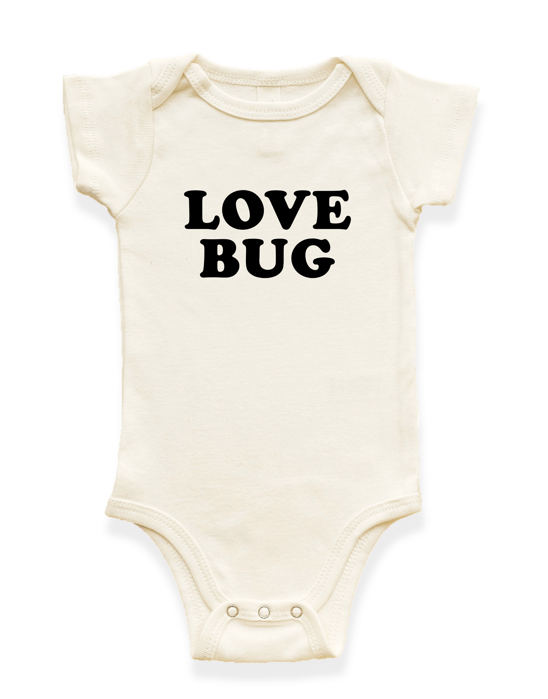 Love Bug Organic Baby Bodysuit Tenth & Pine