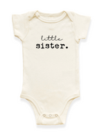 Little Sister Organic Baby Bodysuit - By Baano