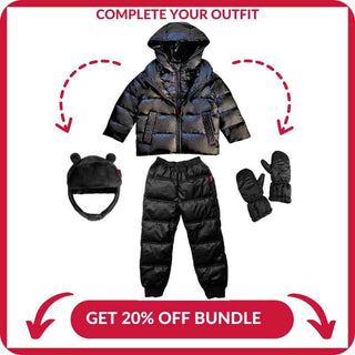 Car Seat Coat | The Road Coat Down - Black