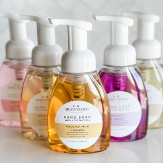 Signature Foaming Hand Soap – Gentle Coconut Oil-Based Liquid Soap - By Baano
