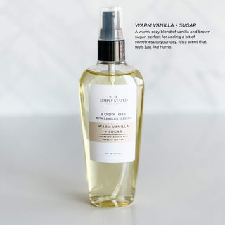 Signature Body Oil – Lightweight Hydrating Body & Massage Oil - By Baano