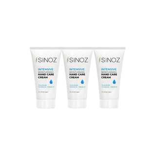 Sinoz Intensive Moisturizing Hand Care Cream 50 ml 3 Pack