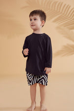 Woven Black Boys Shorts B2361 Marina Modest