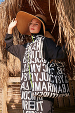 Black Beach Bag C2301 Marina Modest