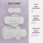 Besti 100% Organic Cotton Night Pads (10 Count) - By Baano