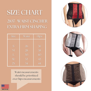 Style 2107 | Waist Trainer / Cincher Extra Firm Shaping Rago Shapewear