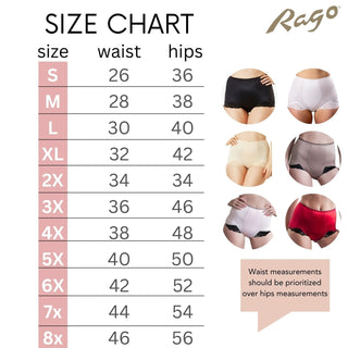 Light Shaping Panty with comfort V Leg lace design | Style 919 Rago Shapewear