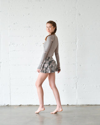 Women's Swim Skort - Night Palm