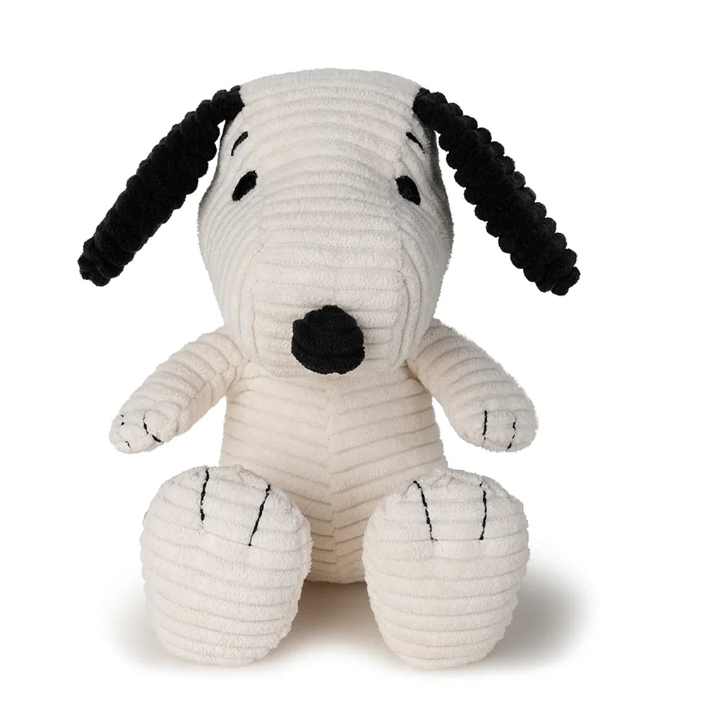 Snoopy Sitting Corduroy Plush