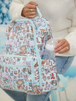 tokidoki Snow Day Zealous Backpack Diaper Bag — Ice Blue - By Baano
