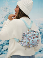 tokidoki Snow Day Bestie Small Messenger Handbag, Backpack — Ice Blue - By Baano