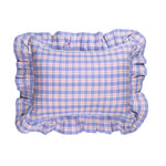 Sofia Plaid Periwinkle Pillows