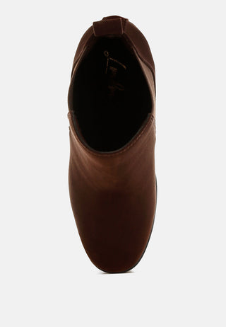 Sonia Block Heeled Chelsea Boots