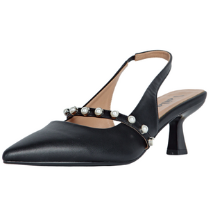 Sophia Slingback Pumps Black - By Baano