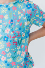 Springtime Splendor Ruffle Pocket Tee