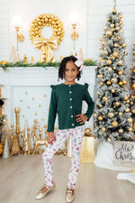 Spruce Ruffle Cardigan