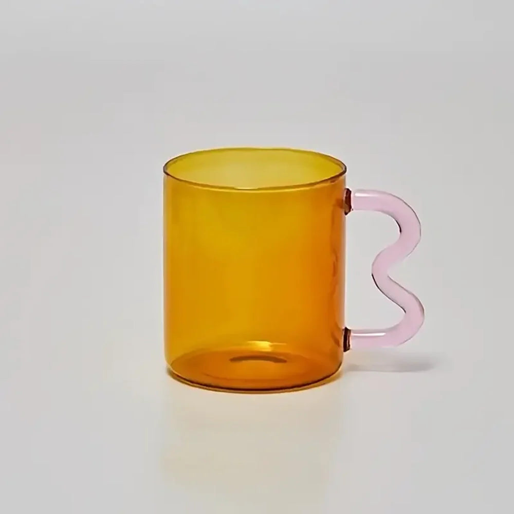 Wavy Glass Mug