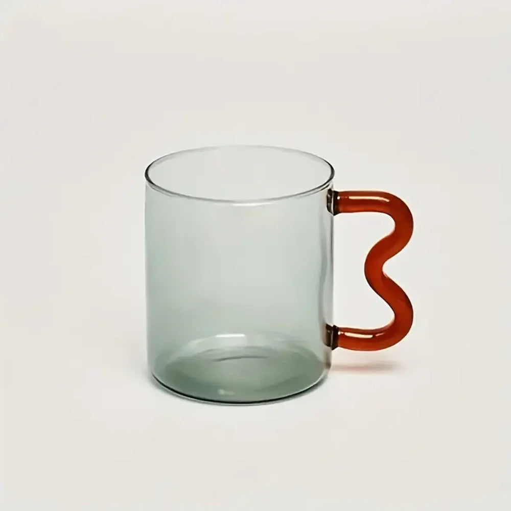 Wavy Glass Mug