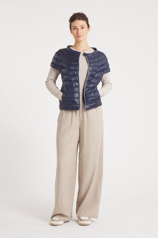 The St Ives | Down Vest | Ink Navy - By Baano