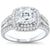 Abigail Engagement Ring in Silver - Starlette's #1 Seller!