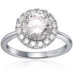 Phoebe Engagement Ring in Silver - The Perfect Engagement Ring!