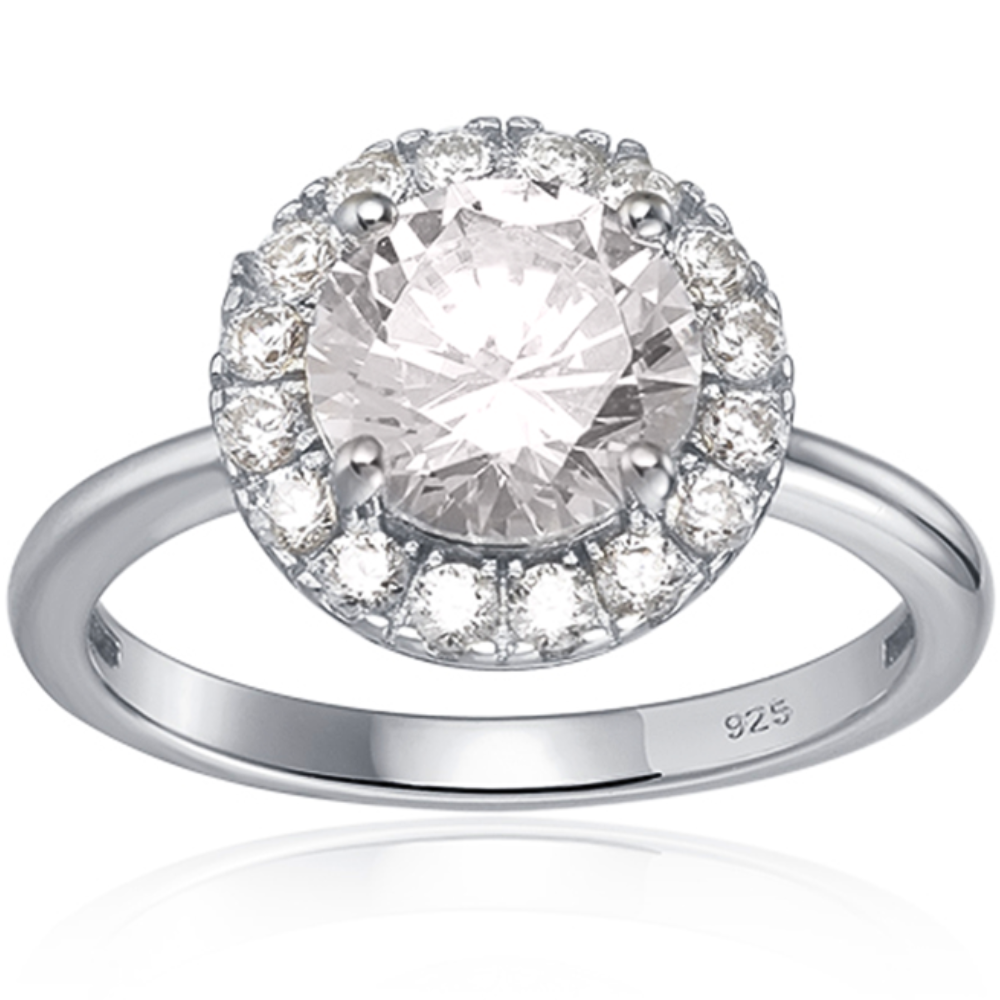 Phoebe Engagement Ring in Silver - The Perfect Engagement Ring!