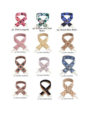 The James | Clear with Black Trim Sling Bag - Pick Your Strap