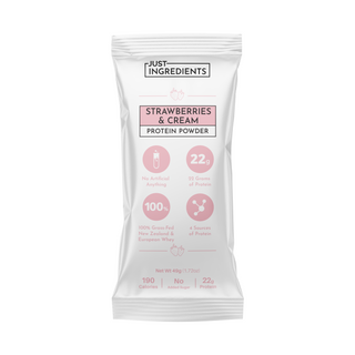 Strawberries & Cream Protein Powder Stick - By Baano