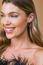 STERLING TRIBAL EARRINGS - By Baano