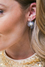 COUTURE PEARL FLOWER EARRINGS - By Baano