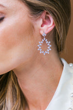 CHARLOTTE FLORAL DROP EARRINGS - By Baano