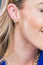 SEA STAR STUBS EARRINGS - By Baano