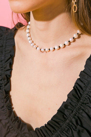 LOU PEARL NECKLACE - By Baano
