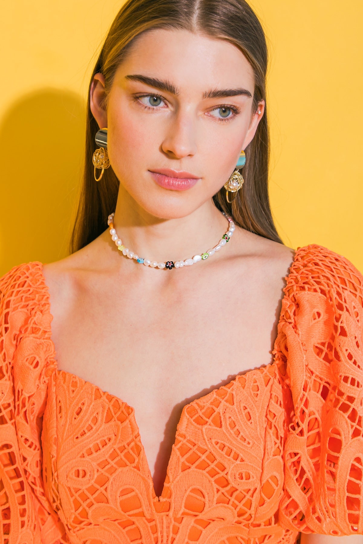 NICOLE PEARL NECKLACE - By Baano