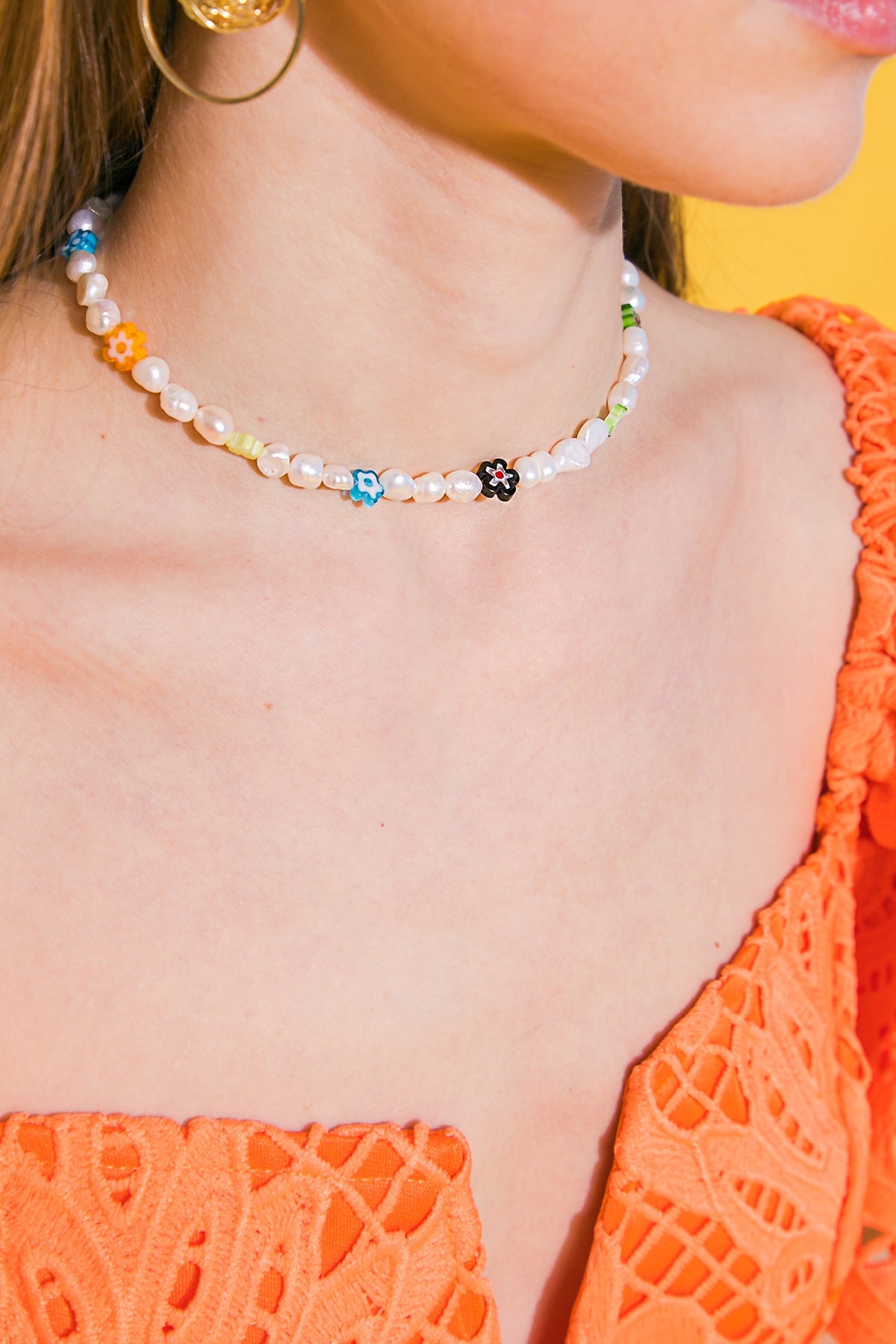 NICOLE PEARL NECKLACE - By Baano