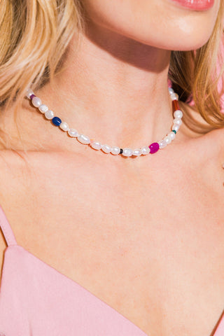 CECE PEARL NECKLACE - By Baano