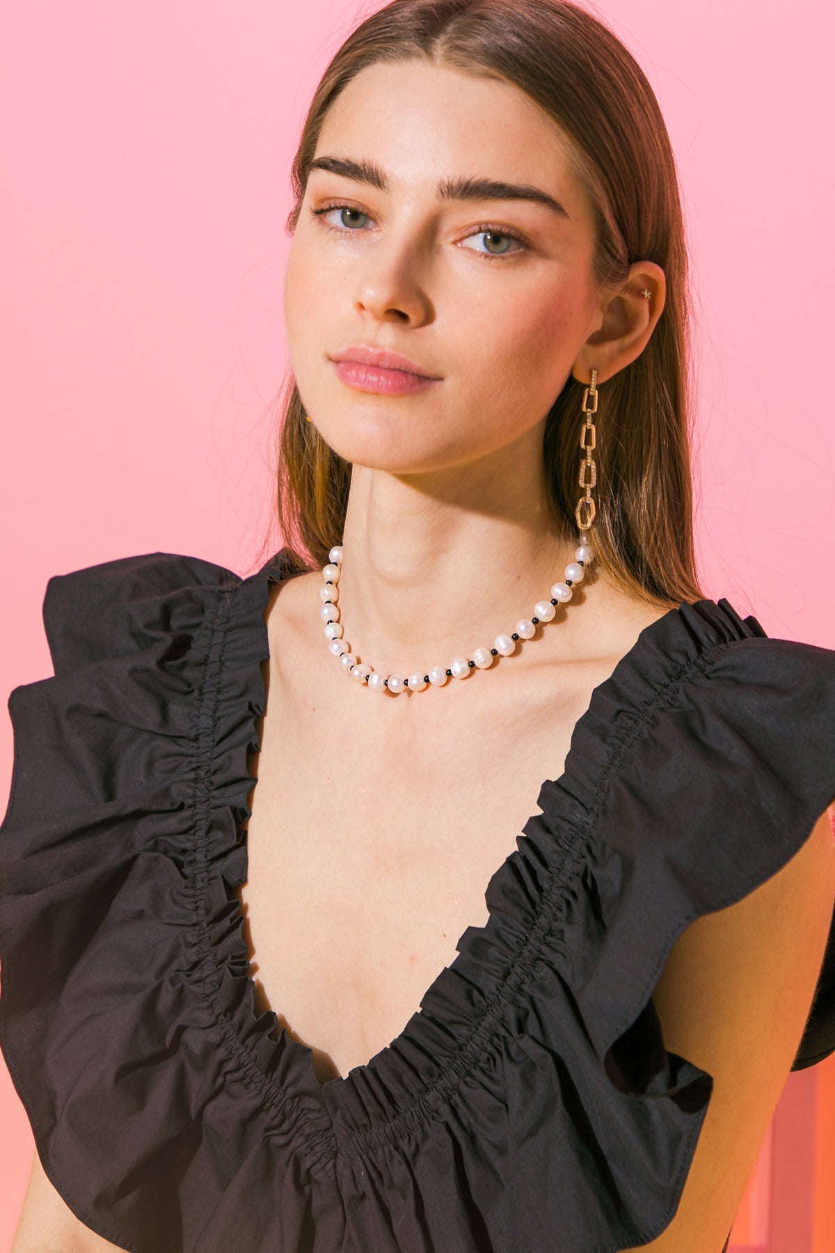 LOU PEARL NECKLACE - By Baano