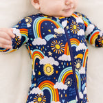 The Second-Skin Footie | Here Comes the Sunshine (Blue)