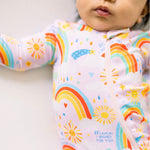 The Second-Skin Footie | Here Comes the Sunshine (Pink)