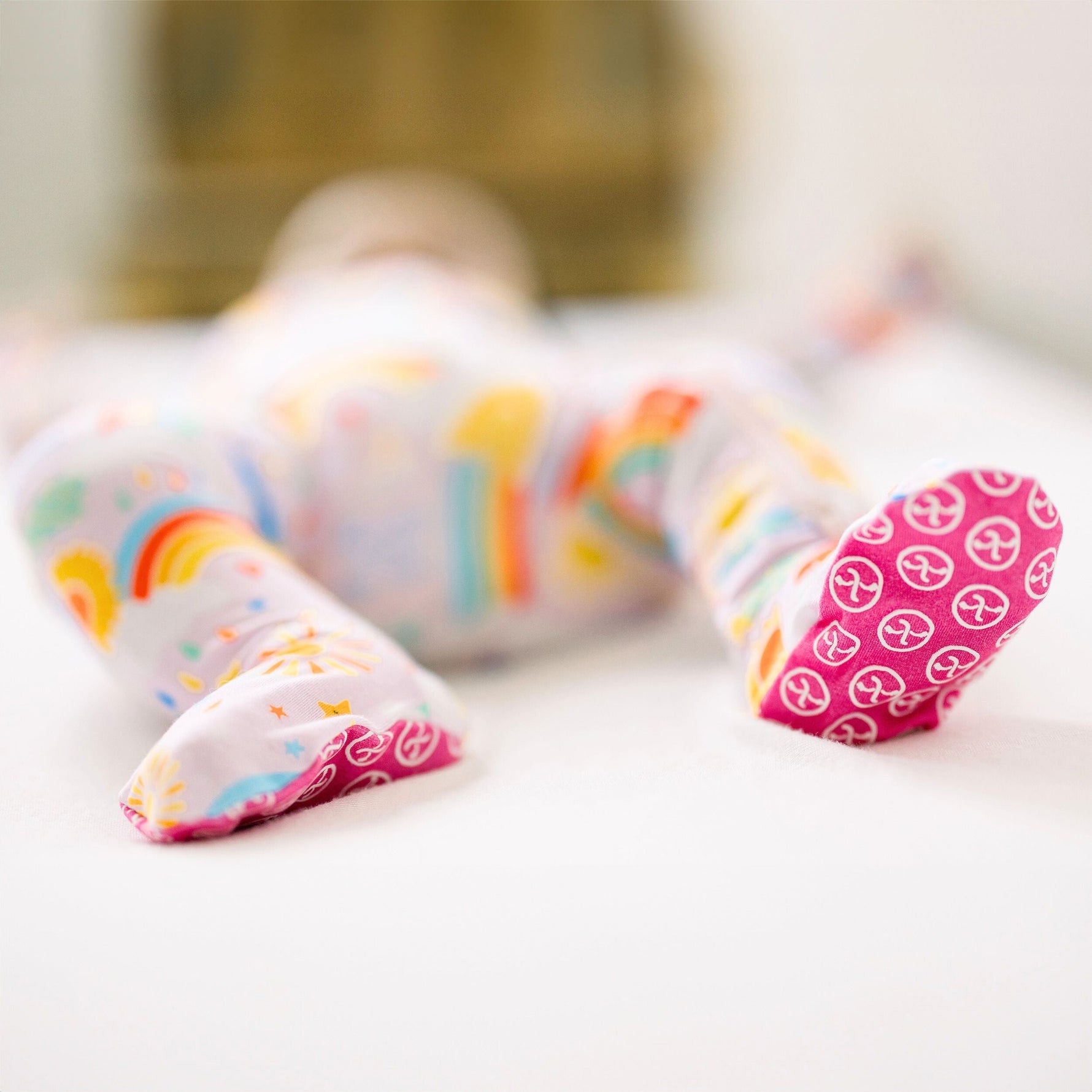 The Second-Skin Footie | Here Comes the Sunshine (Pink)