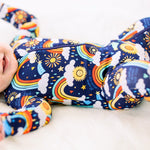 The Second-Skin Footie | Here Comes the Sunshine (Blue)