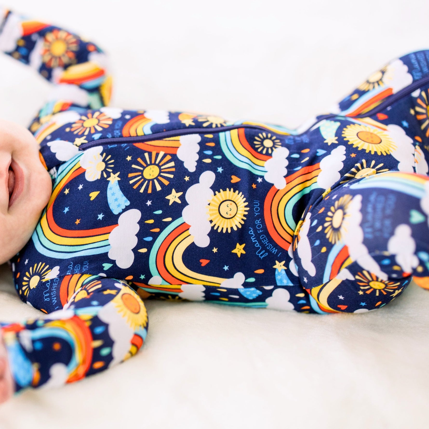 The Second-Skin Footie | Here Comes the Sunshine (Blue)