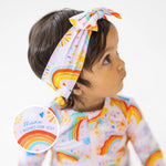 The SoftKnot Bow | Here Comes the Sunshine (Pink)