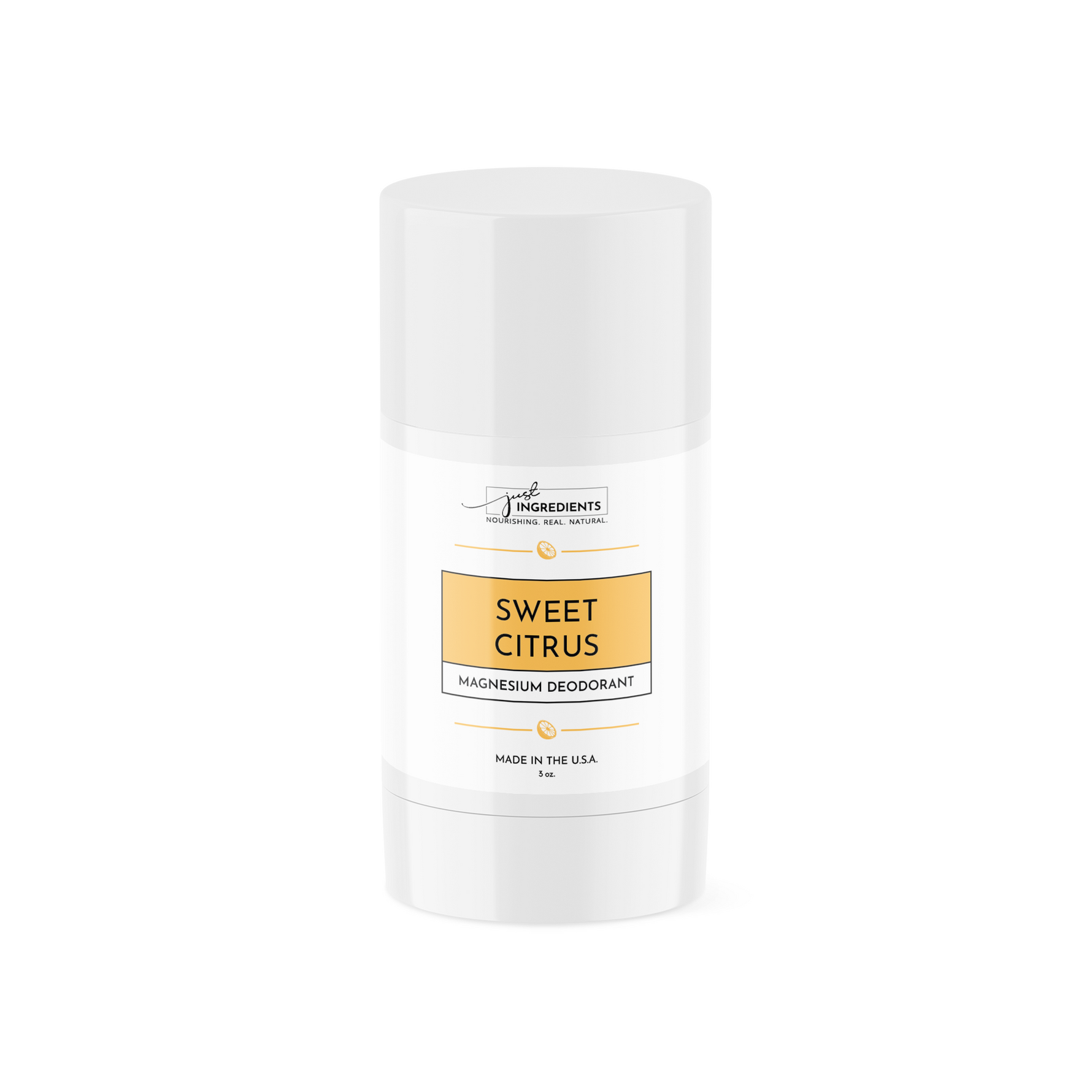 Sweet Citrus Deodorant Just Ingredients